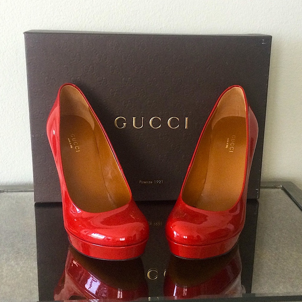 ❤️ Gucci Vernice Patent Heels ❤️